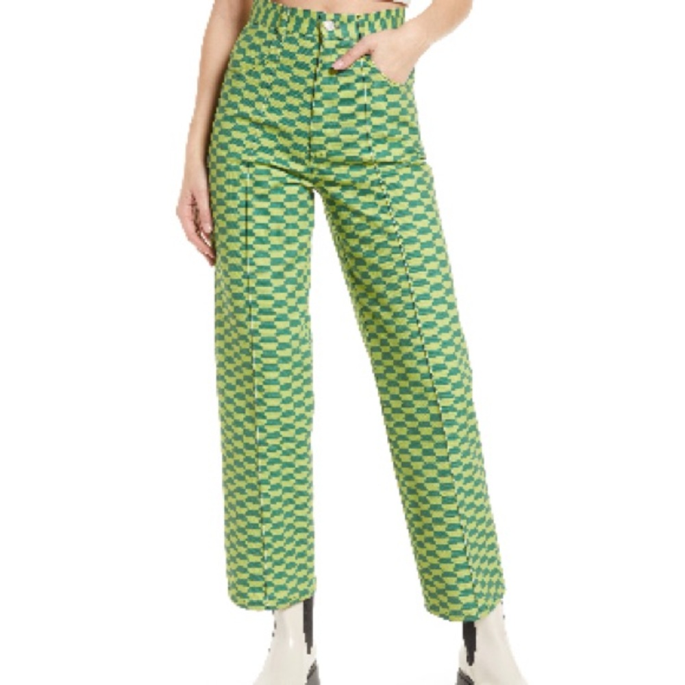 Graphic Print Lisa Says Gah Pants Sz 32